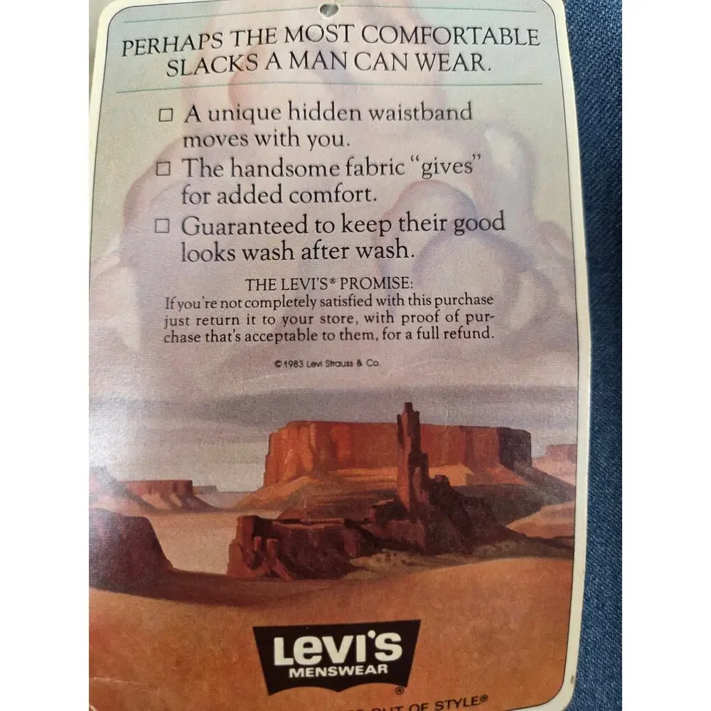 Levi's Vintage Sta-Prest Action Slacks